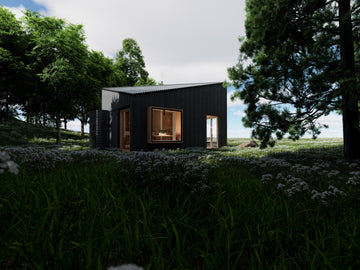 Barn Tiny House – Architectural Plan Set