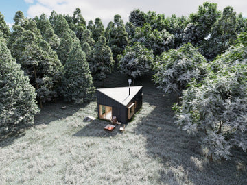 Barn Tiny House – Architectural Plan Set